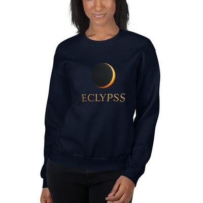 Unisex Sweatshirt in Black Casual Everyday Outfit