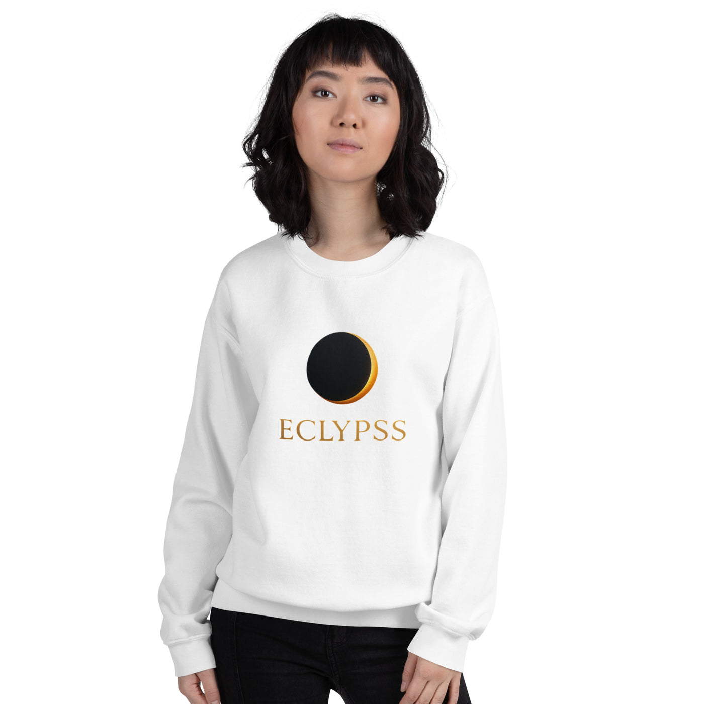 Unisex Sweatshirt in Gray Relaxed Fit Design