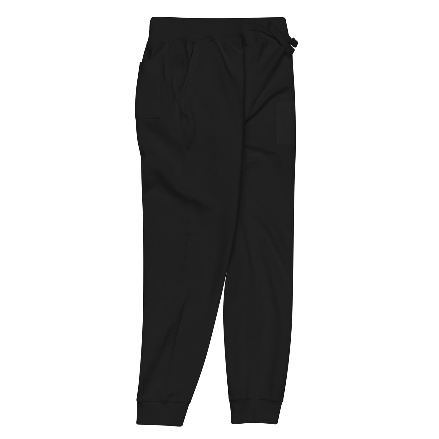 Unisex Fleece Sweatpants with Drawstring Waist
