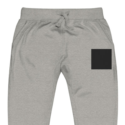 Unisex Fleece Sweatpants with Ribbed Ankle Cuffs