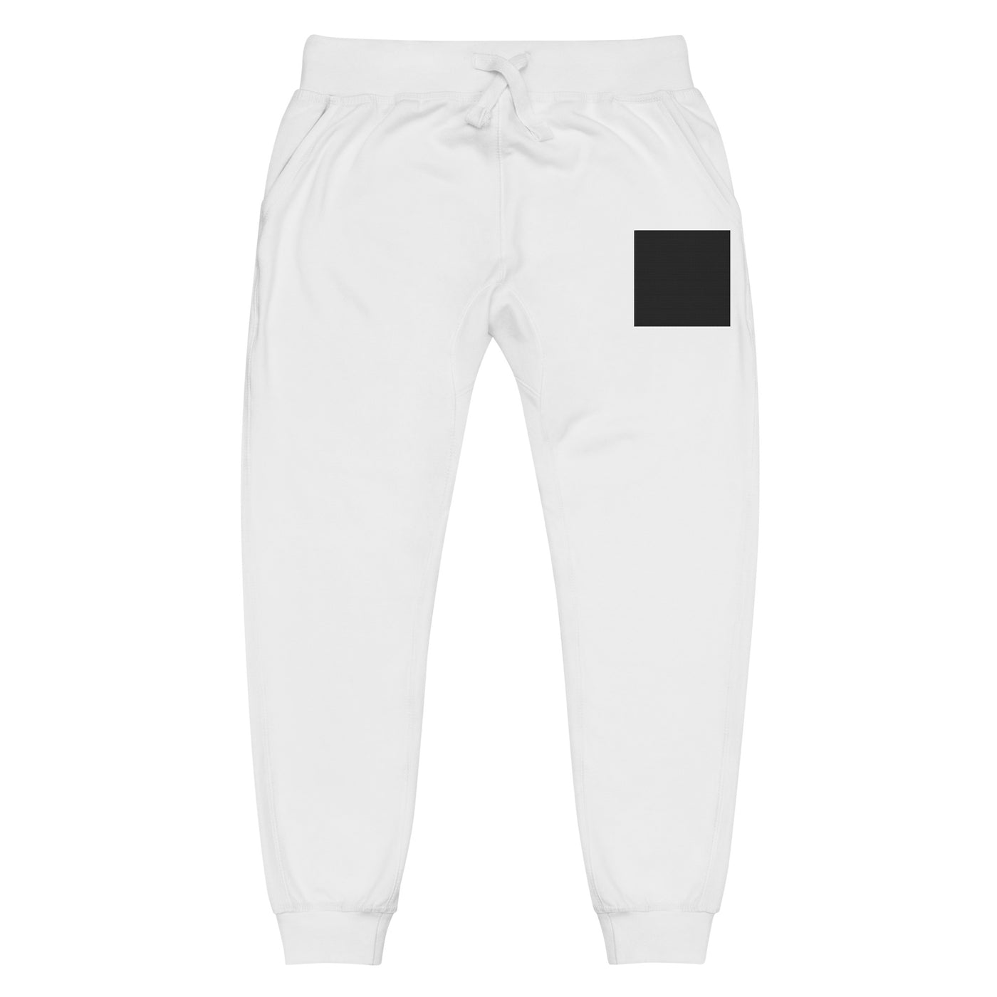 Navy Blue Unisex Fleece Sweatpants for Casual Style