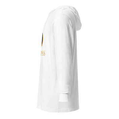 Durable Hooded Long Sleeve Tee Comfortable Fit