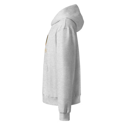 Oversized Heavyweight Hoodie in White Casual Outfit