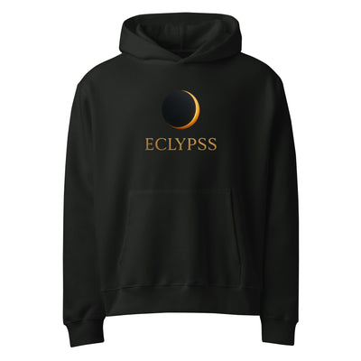 Oversized Heavyweight Hoodie in Black Streetwear Style