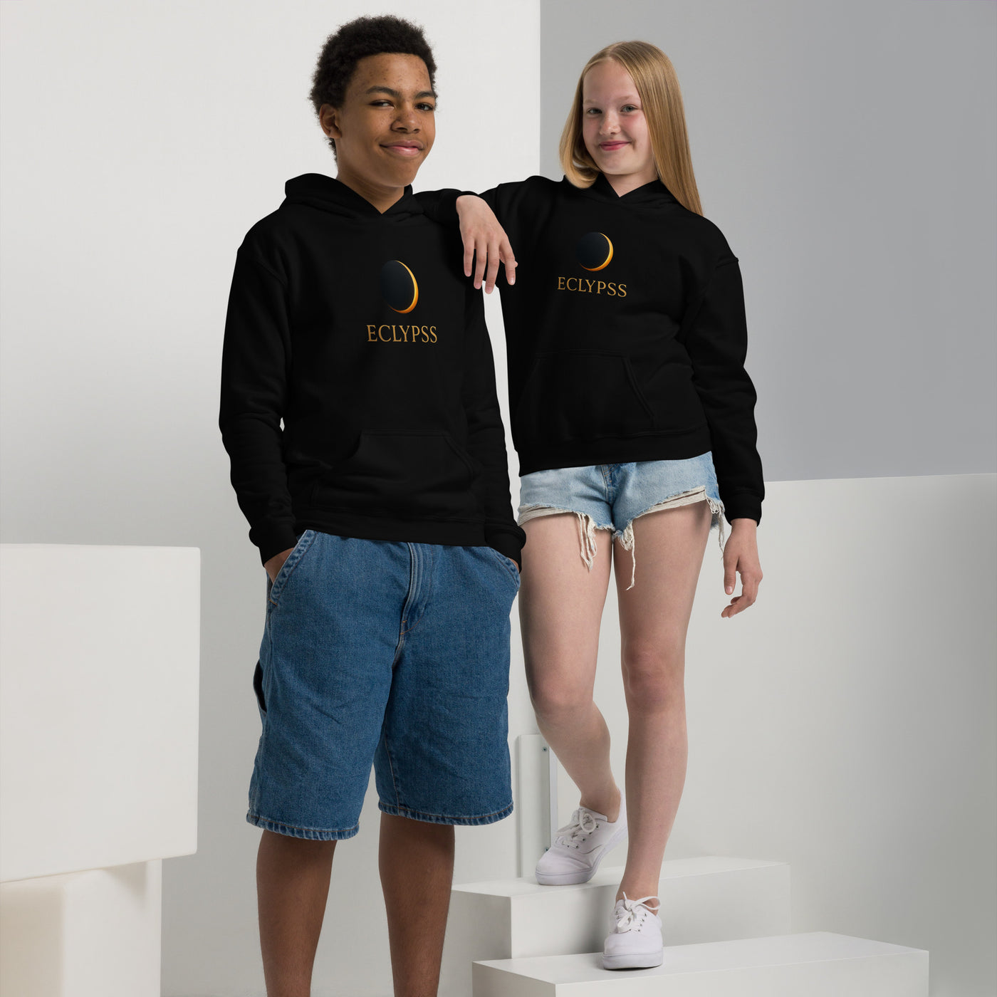 Youth Heavy Blend Hoodie for Boys and Girls
