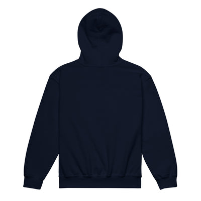 Youth Heavy Blend Hoodie in Gray Relaxed Fit